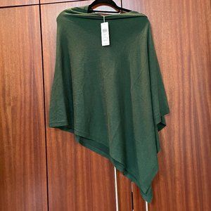 Silk Cashmere Poncho